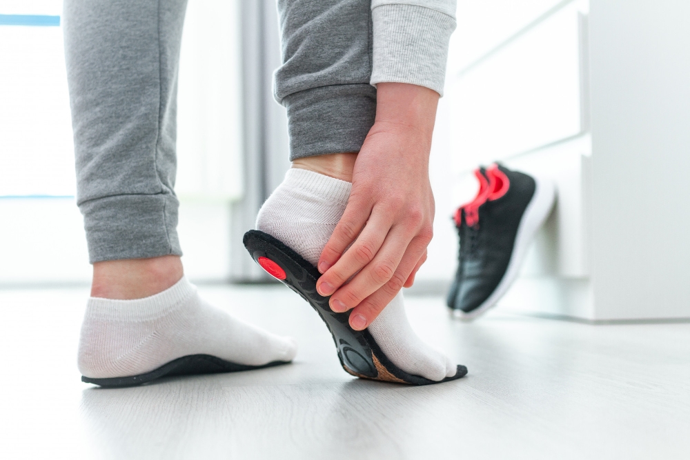 orthotics offer for plantar fasciitis.