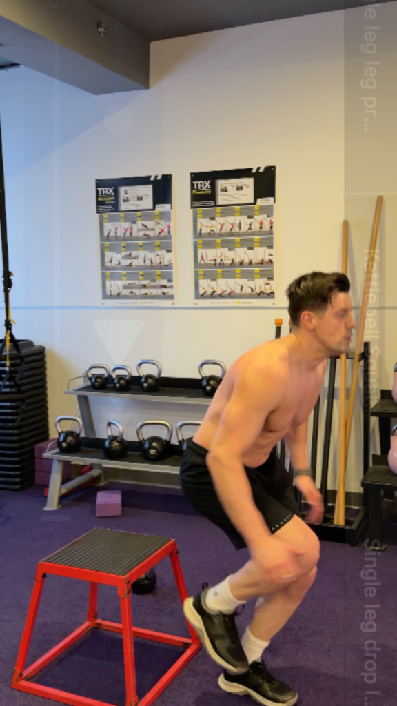 Single Leg Drop Landing