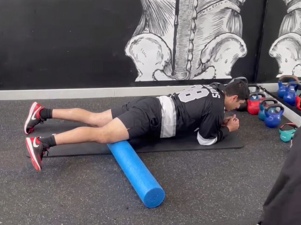 Foam Rolling The Oblique Muscles