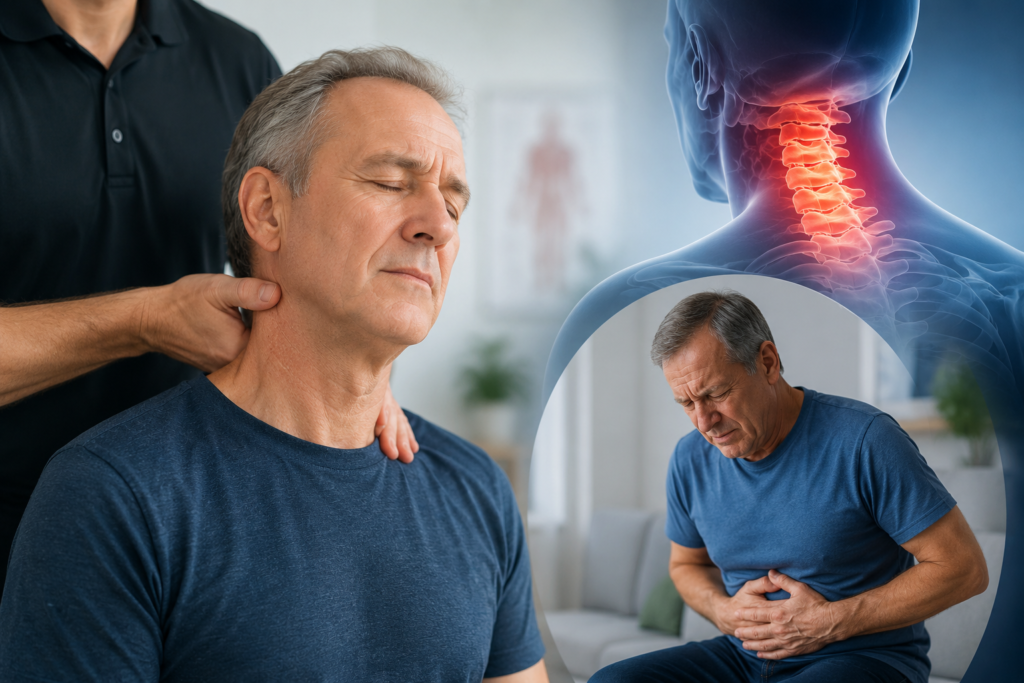 Can Neck Compression Cause Stomach Pain? Understanding The Connection 2 How Can The Neck Affect The Stomach?