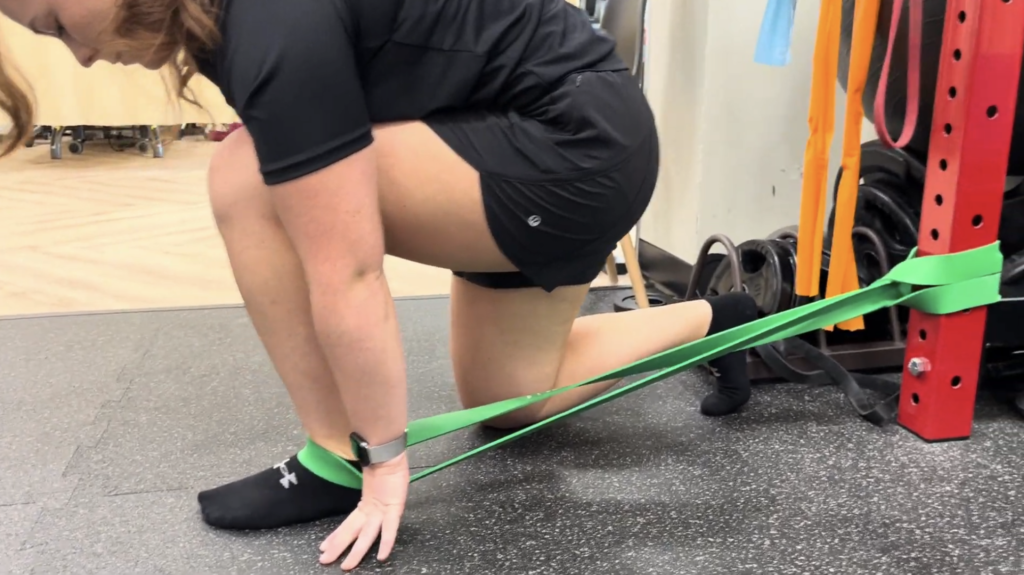 Ankle Isometric With A Resistance Band